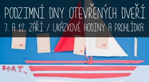 Podzimní dny otevřených dveří 2023 – 2024